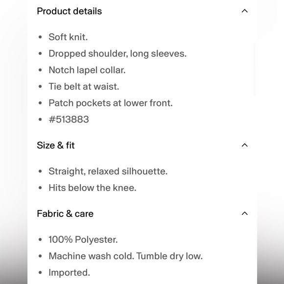 NWT GAP Factory Relaxed Wrap Top Coat Terra Brown - Picture 5 of 5